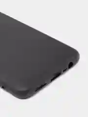 Угольный чехол Realme C11 2020 Реалми С11 2020 черный силиконовый