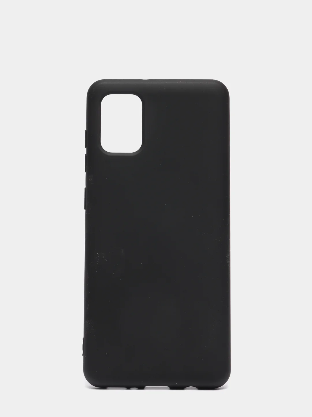 Черный чехол Samsung Galaxy A31, Самсунг Галакси А31 силиконовый Silicone Cover