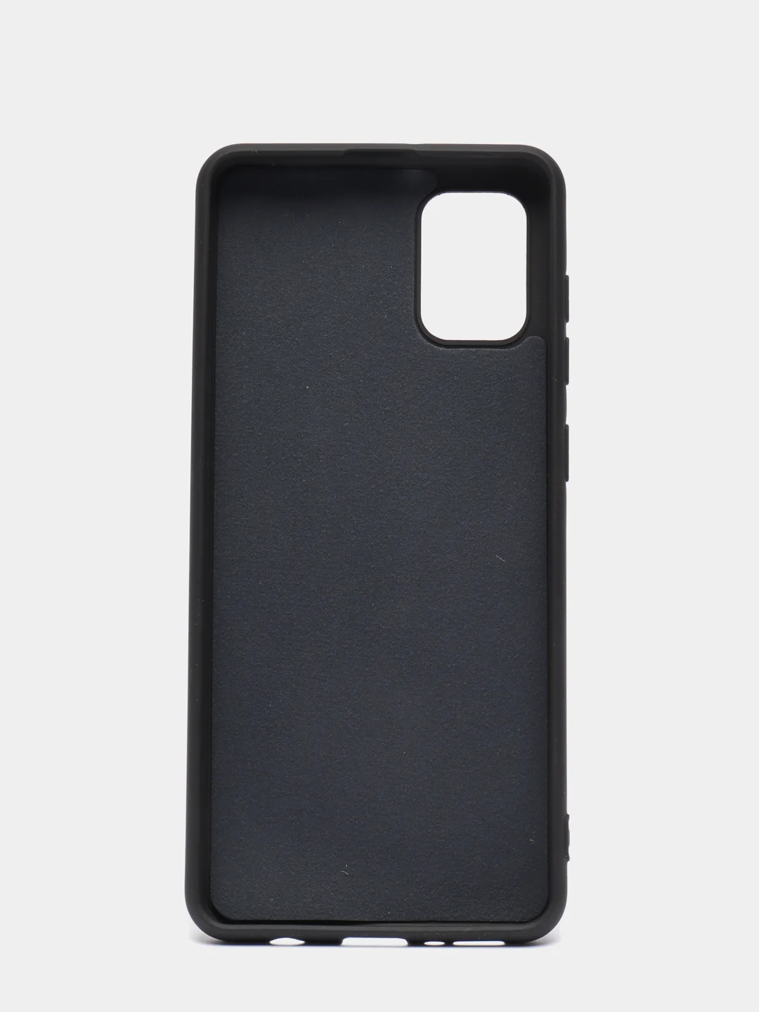 Черный чехол Samsung Galaxy A31, Самсунг Галакси А31 силиконовый Silicone Cover