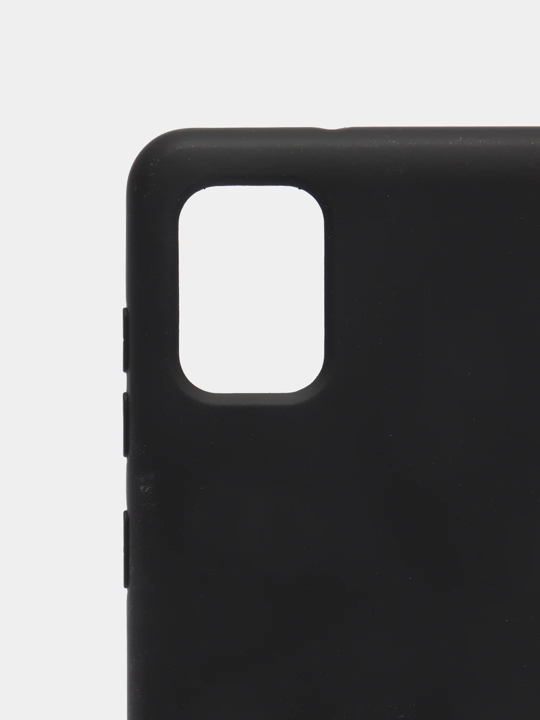 Черный чехол Samsung Galaxy A31, Самсунг Галакси А31 силиконовый Silicone Cover