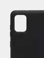 Черный чехол Samsung Galaxy A31, Самсунг Галакси А31 силиконовый Silicone Cover