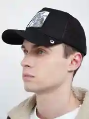 Черный бейсболка