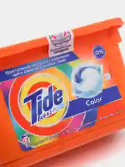 Капсулы для стирки Tide Color, для цветного белья, 12 капсул