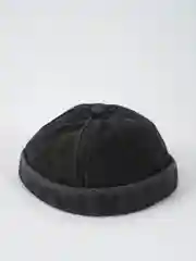 Угольный кепка бинни (докер) без козырька / шапка