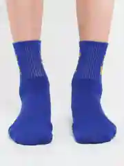 Индиго носки с надписью, унисекс