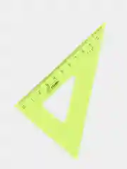 Треугольник, 30 градусов, 10 см линейка,тониров., флуоресцент., СТАММ, NEON,ассорти