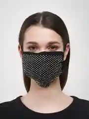 Маска со стразами