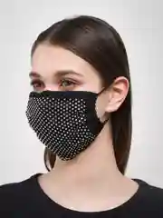 Маска со стразами