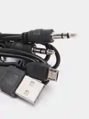 Колонка беспроводная с подсветкой / Портативная акустика /Bluetooth/FM/TF/USB/AUX