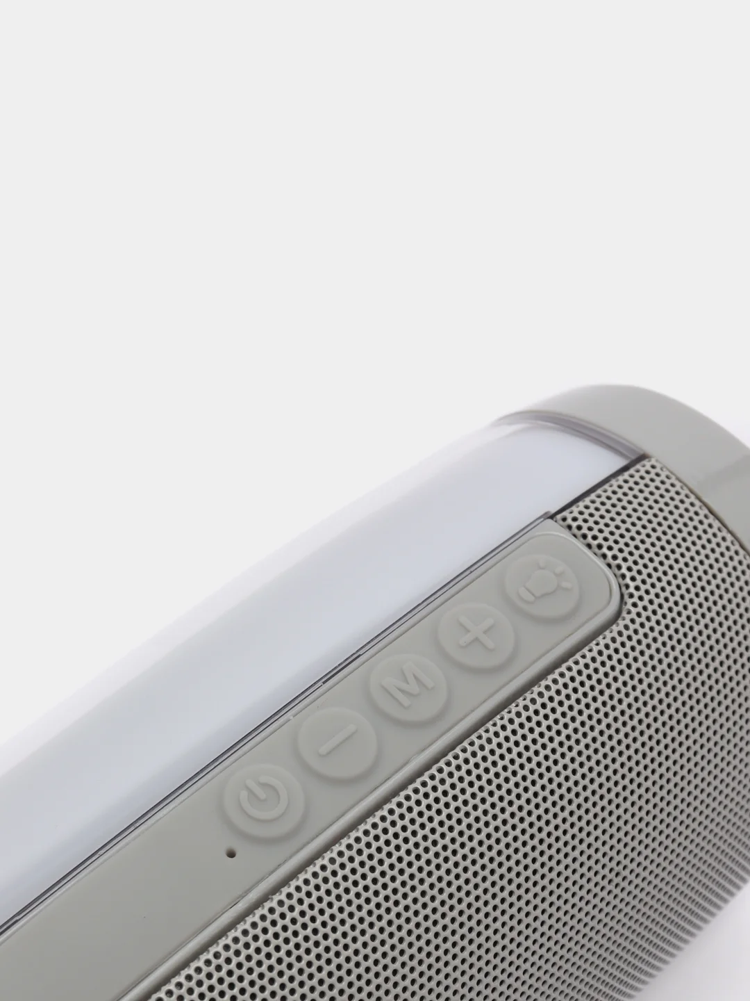 Серый портативная Bluetooth-колонка со светомузыкой TG-157