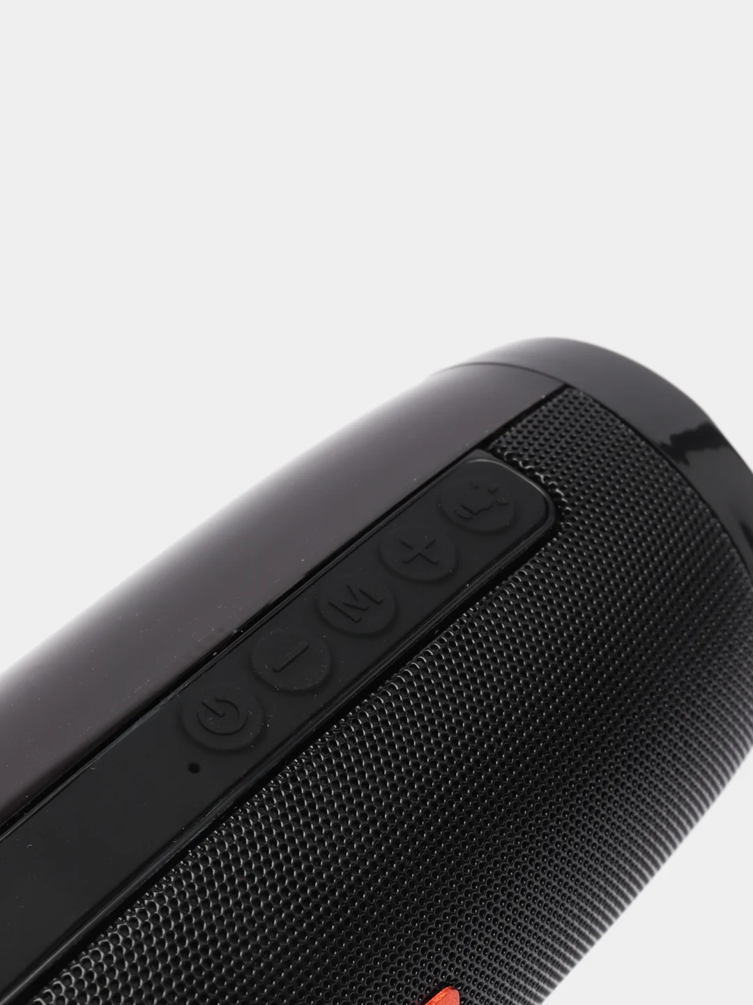 Черный портативная Bluetooth-колонка со светомузыкой TG-157