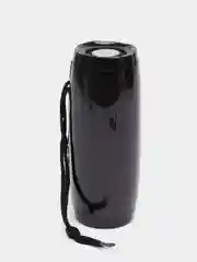 Черный портативная Bluetooth-колонка со светомузыкой TG-157