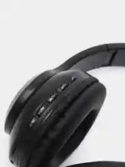 Черный беспроводные детские Bluetooth наушники "Cat STN 28", на русском языке, с кошачьими ушками