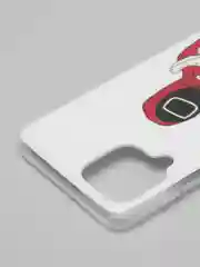 Вишнёвый чехол Samsung Galaxy A22 4G / M22 / M32 с рисунком Игра в кальмара
