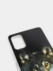 Хром чехол Samsung Galaxy A51 (Самсунг Галакси А51) силиконовый с рисунком