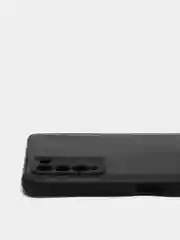 Черный чехол Huawei Honor 10X Lite, Хуавей Хонор 10Х Лайт, силиконовый (иммитация кожи)