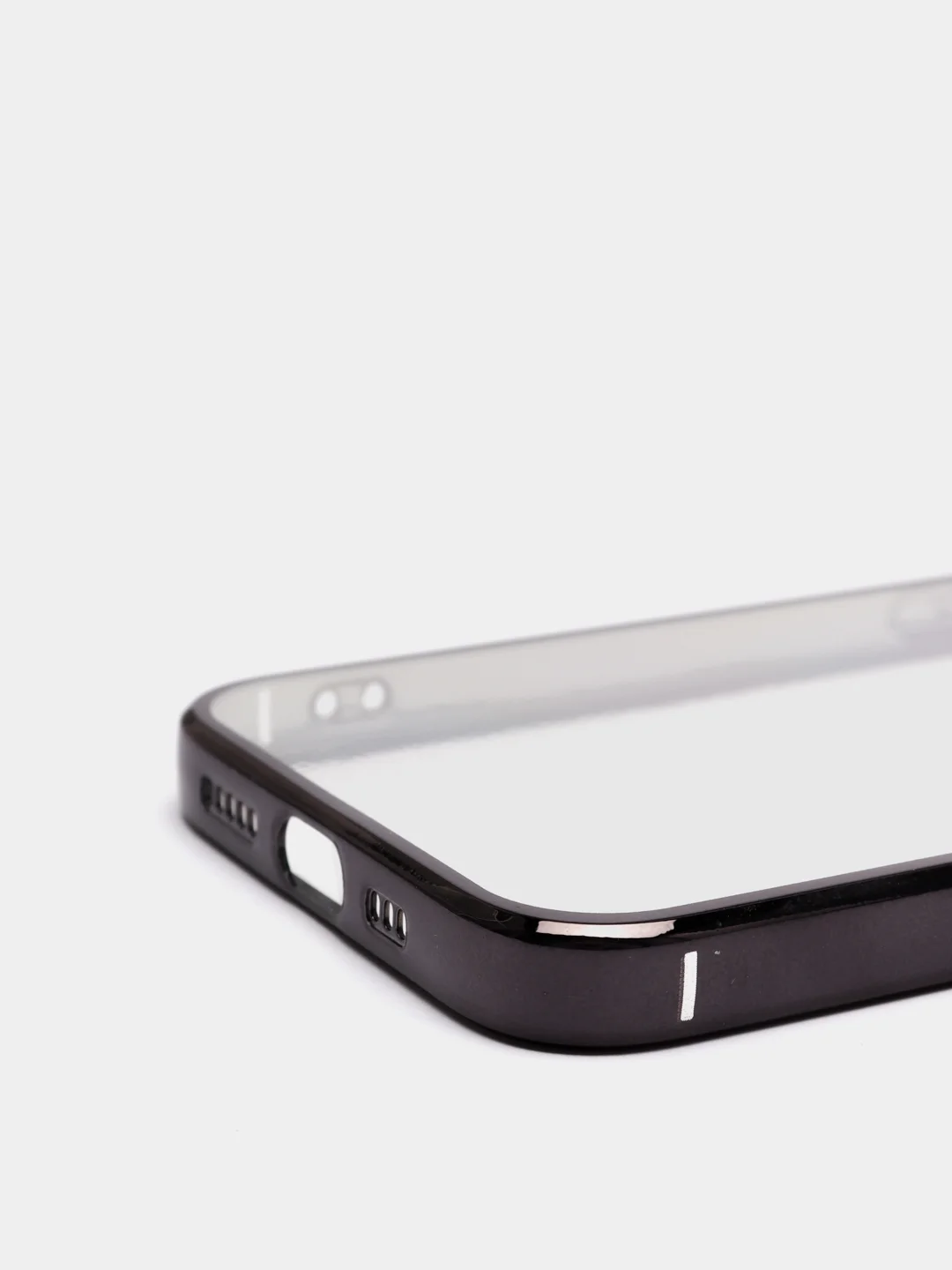 Черный чехол для iPhone 7 8 Plus X XS XR 11 12 13 14 15 Pro Max mini айфон про макс