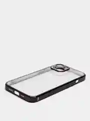 Черный чехол для iPhone 7 8 Plus X XS XR 11 12 13 14 15 Pro Max mini айфон про макс