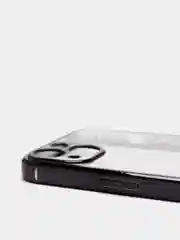Черный чехол для iPhone 7 8 Plus X XS XR 11 12 13 14 15 Pro Max mini айфон про макс