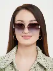 Белый солнцезащитные очки