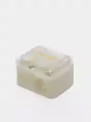 Белый точилка для косметических карандашей