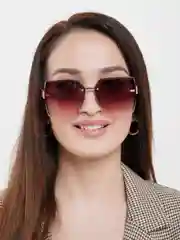 Розовый солнцезащитные очки