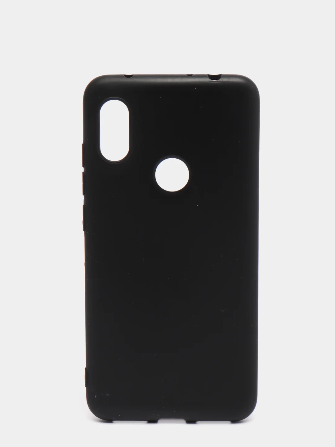 Черный чехол Xiaomi Redmi Note 6 Pro, Сяоми Редми Нот 6 Про, черный, силиконовый