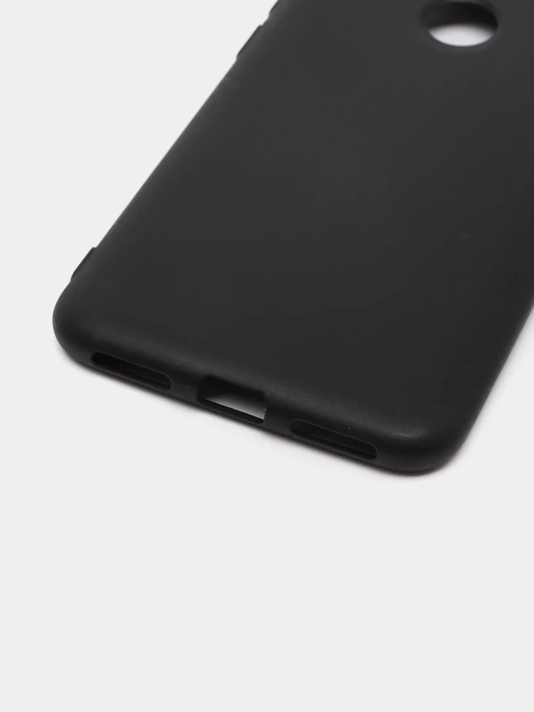 Черный чехол Xiaomi Redmi Note 6 Pro, Сяоми Редми Нот 6 Про, черный, силиконовый