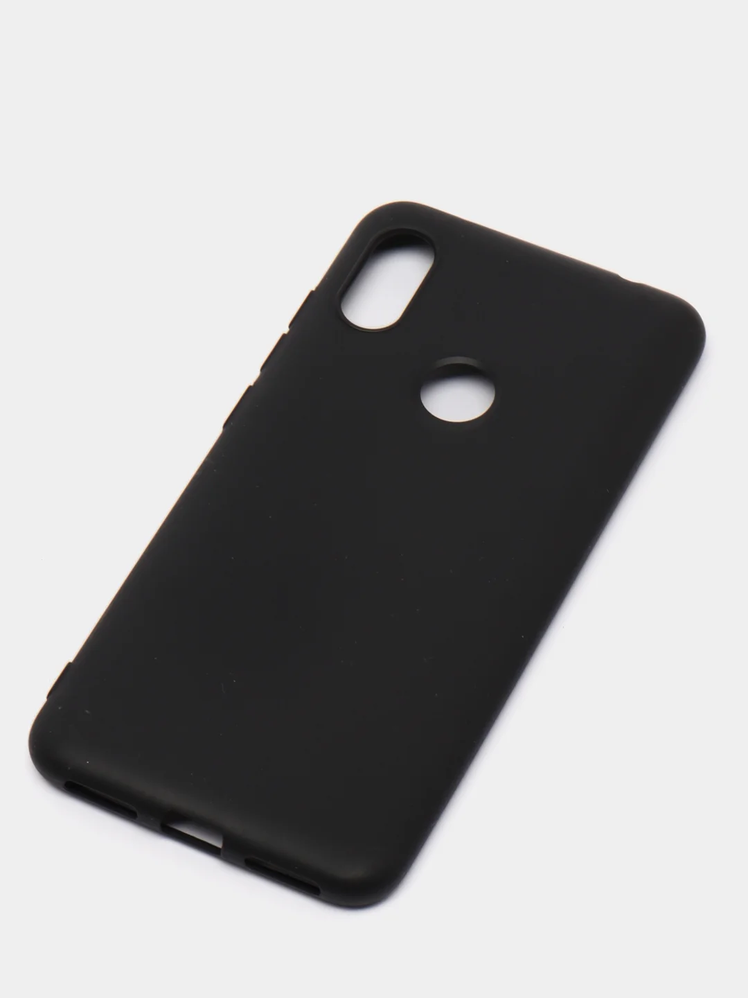 Черный чехол Xiaomi Redmi Note 6 Pro, Сяоми Редми Нот 6 Про, черный, силиконовый