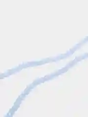 Голубой стеклянные бусины "Рондели", на нити, 4 мм