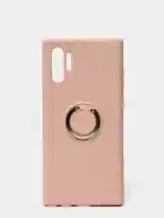 Бежевый чехол с кольцом-держателем для Samsung Galaxy Note 10, 10 Pro, 10 Lite, A81