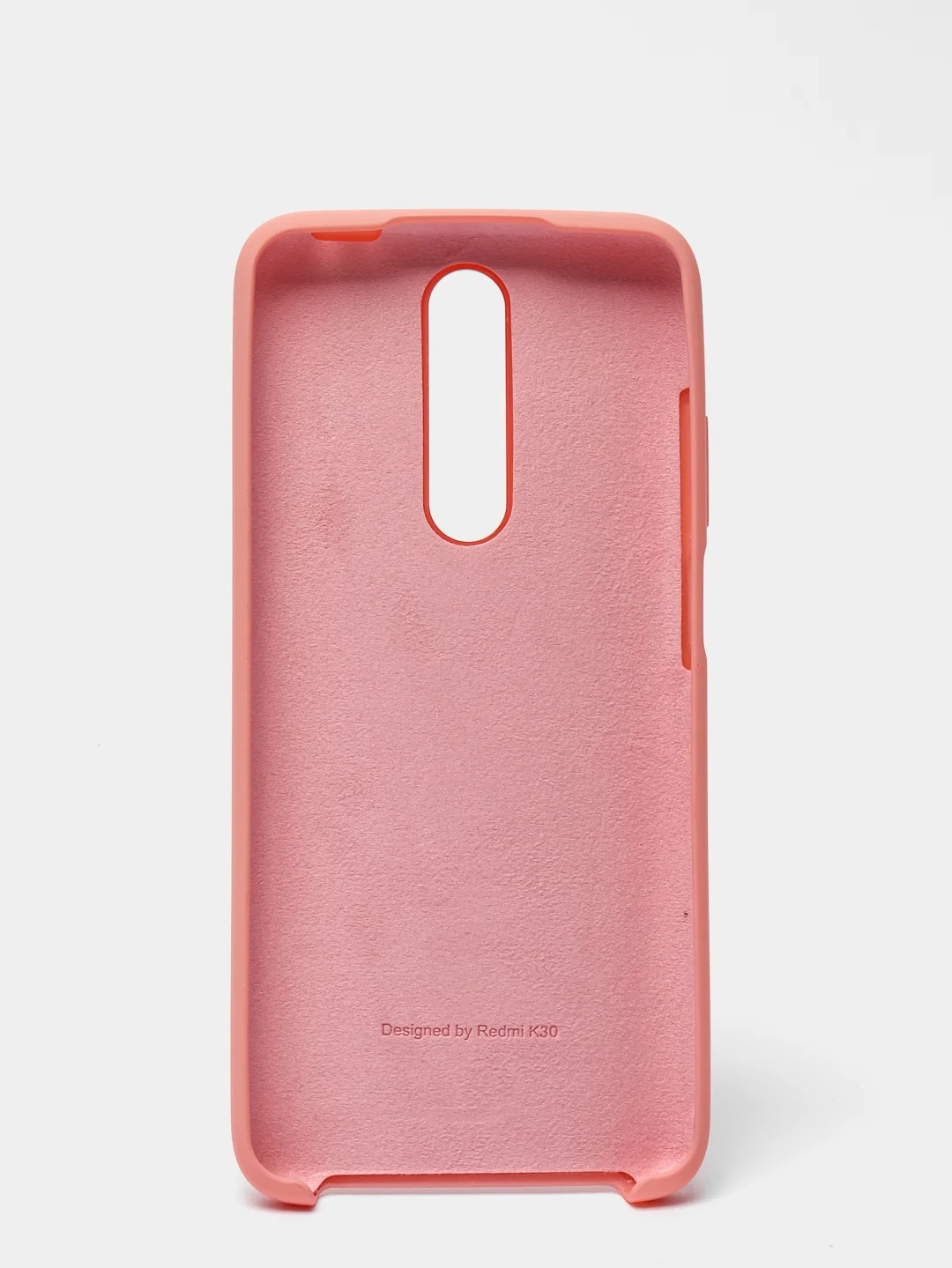 Розовый чехол силиконовый Silicone Cover Case для Xiaomi Redmi K30, Poco X2