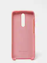 Розовый чехол силиконовый Silicone Cover Case для Xiaomi Redmi K30, Poco X2