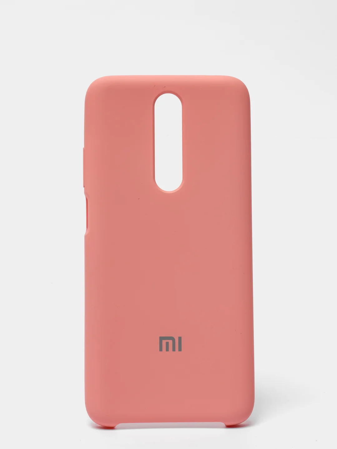 Розовый чехол силиконовый Silicone Cover Case для Xiaomi Redmi K30, Poco X2