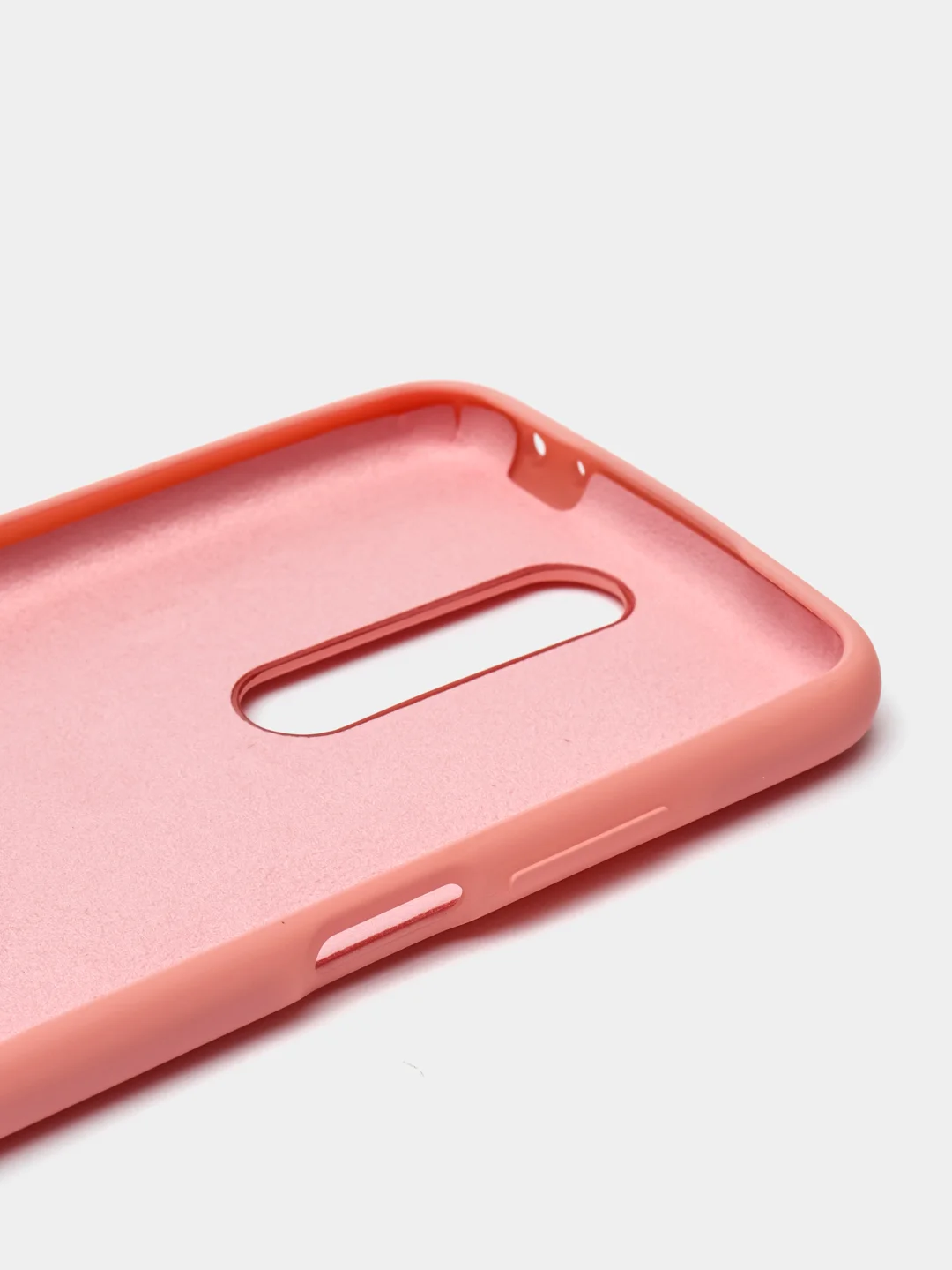 Розовый чехол силиконовый Silicone Cover Case для Xiaomi Redmi K30, Poco X2