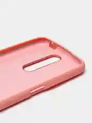 Розовый чехол силиконовый Silicone Cover Case для Xiaomi Redmi K30, Poco X2
