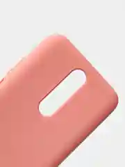 Розовый чехол силиконовый Silicone Cover Case для Xiaomi Redmi K30, Poco X2