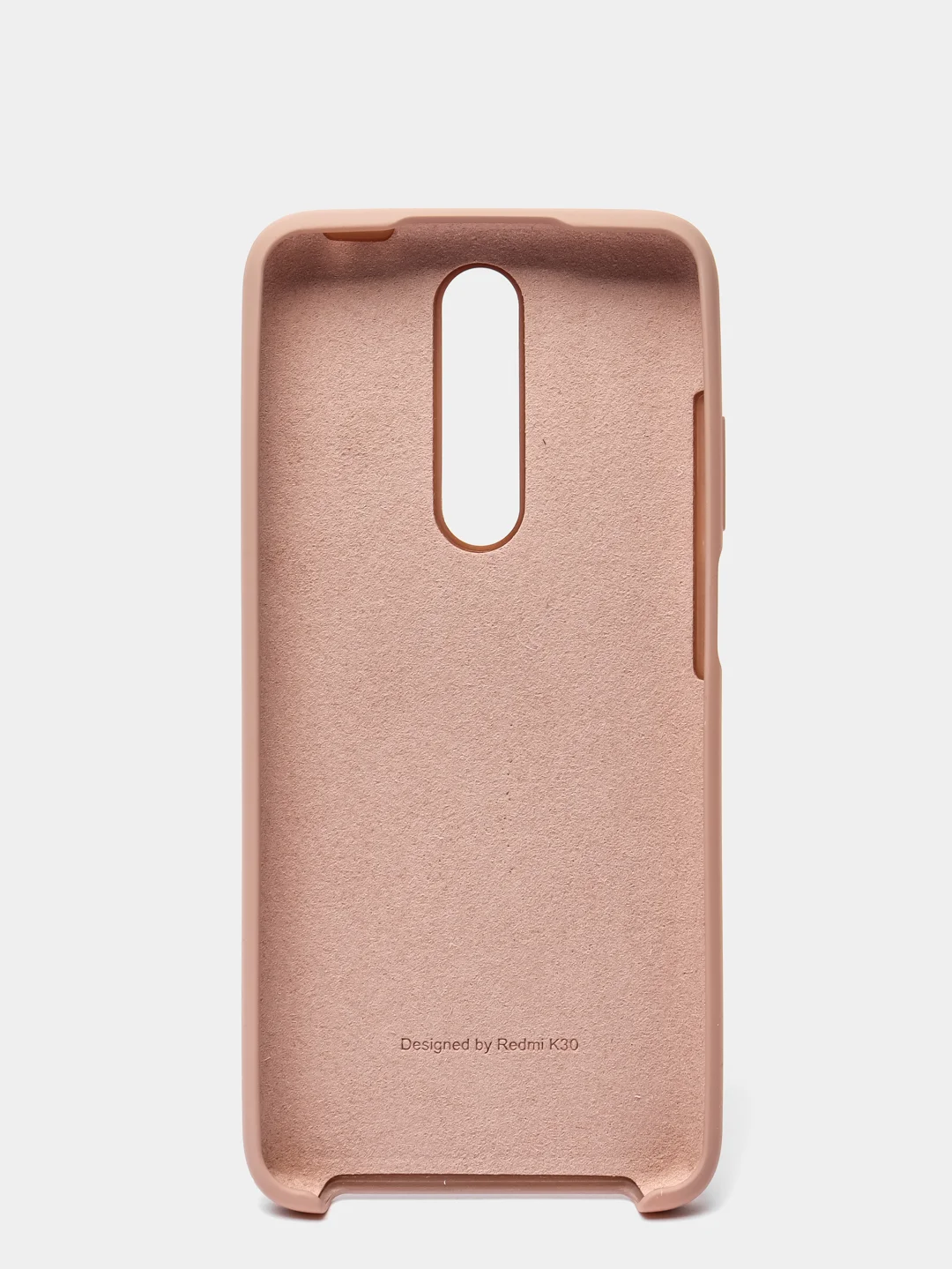 Бежевый чехол силиконовый Silicone Cover Case для Xiaomi Redmi K30, Poco X2