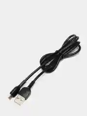 Черный usb кабель Hoco X20 Flash Micro 0L-00037527, черный, 1 м