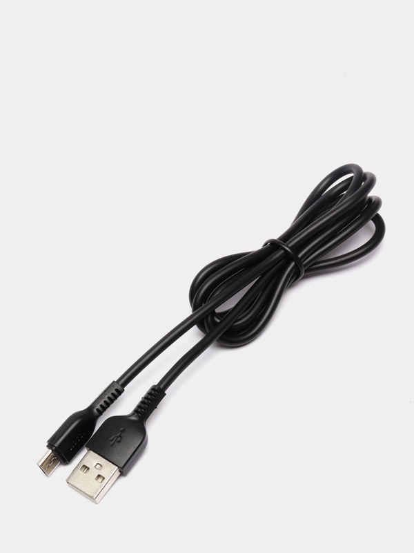 USB кабель Hoco X20 Flash Micro 0L-00037527, черный, 1 м