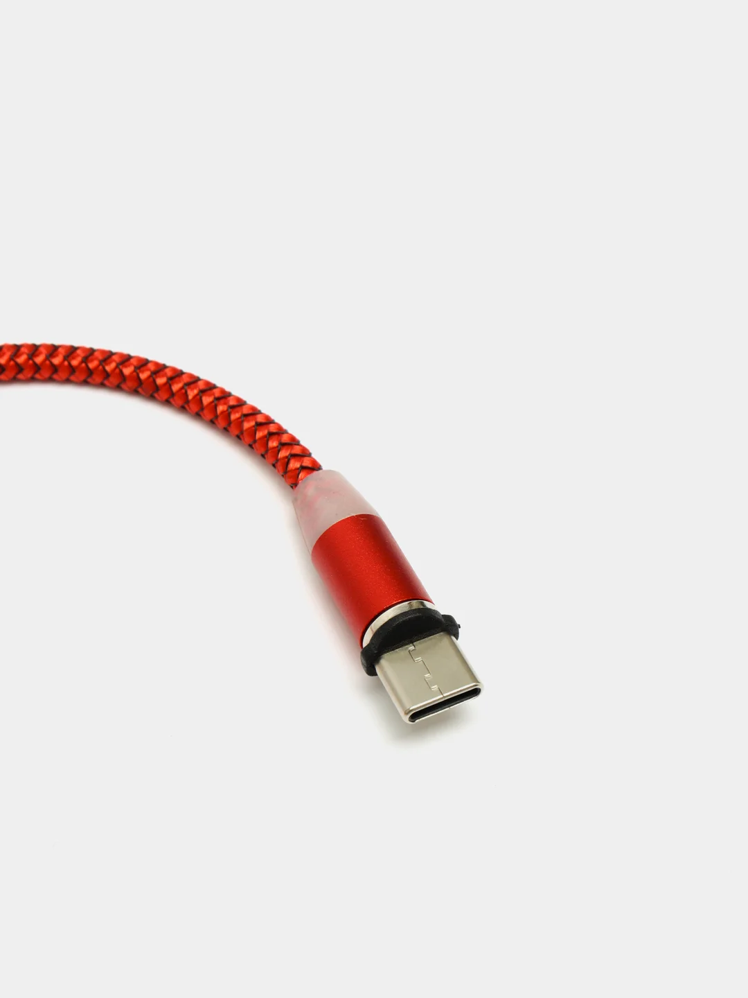 Красный кабель для зарядки X-cable, магнитный, 2.1 А, 360 + магнитный коннектор-разъем