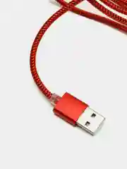 Красный кабель для зарядки X-cable, магнитный, 2.1 А, 360 + магнитный коннектор-разъем
