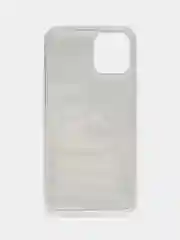 Молочный чехол iPhone 12 / 12 Pro, 12 Pro Max, 12 Mini чехол силиконовый с рисунком