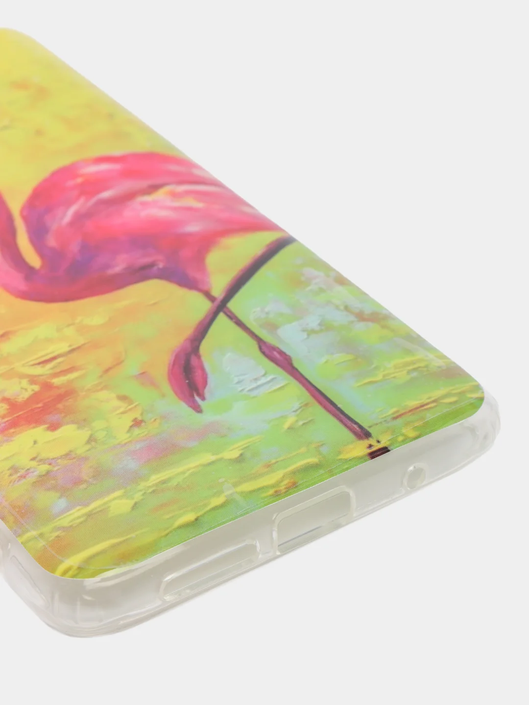 Лимонный чехол Xiaomi Poco M3 с рисунком животные (Сяоми Поко М3 фламинго, тигр, леопард)