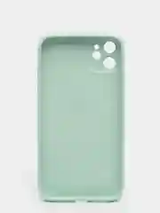 Лайм чехол для iPhone Xr/ 11/ 12/ mini/ Pro/ ProMax, силиконовый со стеклянной панелью