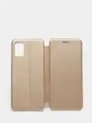 Золотой чехол книжка на Samsung Galaxy A31, Самсунг Галакси А31