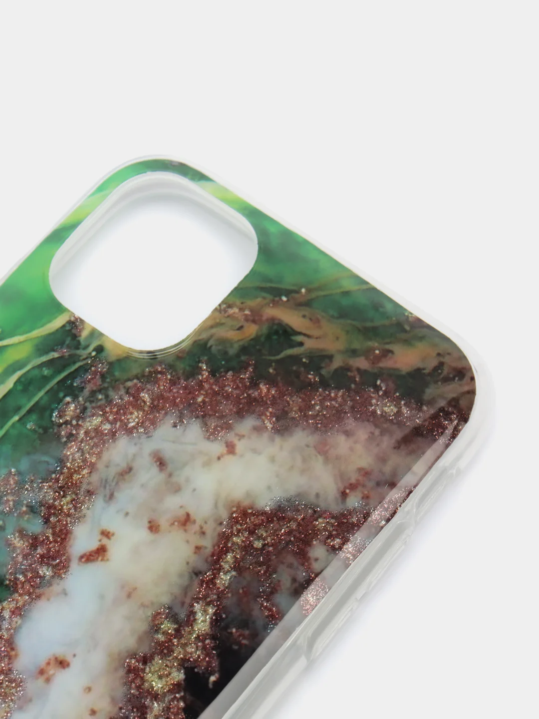 Зеленый чехол силиконовый iPhone 11