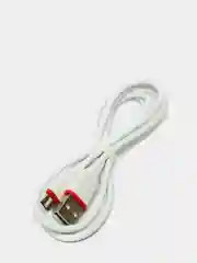 Белый кабель зарядный Borofone BX17 Micro-USB для android, 1 м