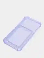 Фиолетовый чехол-накладка для телефона Samsung A50, А22 5g, A22 4g, A12, М32, a22S