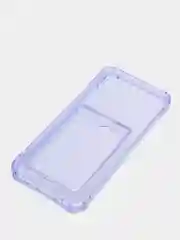 Фиолетовый чехол-накладка для телефона с кардхолдером Xiaomi Redmi 10 / Note 9 / 9c / 9a / 9S / 9PRO